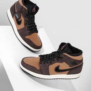 Nike Air Jordan 1 Mid – Dark Chocolate