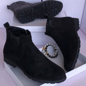 Billionaire Boss Renato Suede Ankle Boots