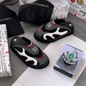 Dolce & Gabbana Black & White Slides