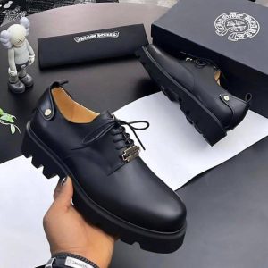 Chunky Sole Leather Derby – Modern Edge