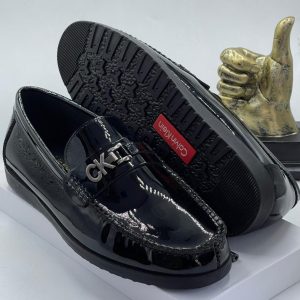 Calvin Klein Men's Patent Leather Dress Loafers