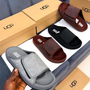 UGG Solano Slides – Luxe Comfort with Padded Nubuck Upper