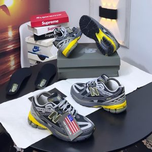 New Balance 1906R Utility Grey/Yellow Sneakers