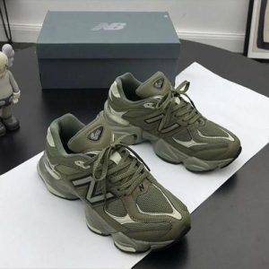 New Balance 9060 “Dark Olivine” Sneakers