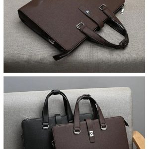 Slim Men’s Business Laptop Briefcase Messenger Bag