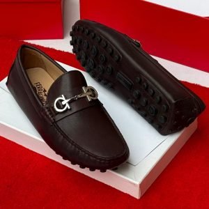 Salvatore Ferragamo Gancini Driving Loafers 1